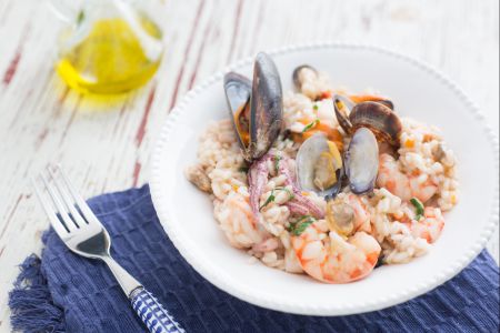 Risotto de mariscos