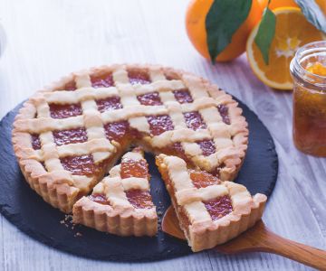 Tarta de naranja dulce