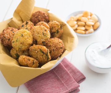 Falafel de altramuces