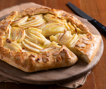 Galette de manzana
