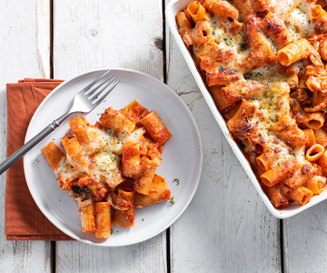 Pasta a la pizzaiola