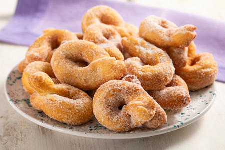 Graffas sin levadura y sin huevos