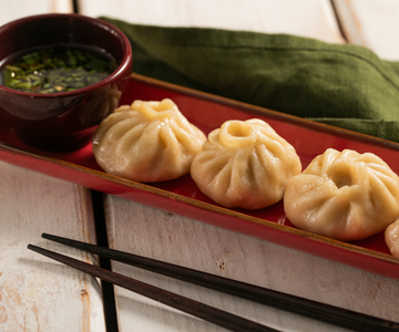 Raviolis de carne chinos (jiaozi)