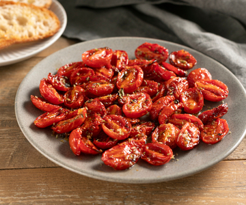 Tomatitos confitados en freidora de aire