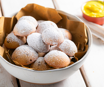 Buñuelos veganos al horno