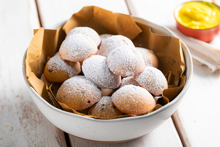 Buñuelos veganos al horno
