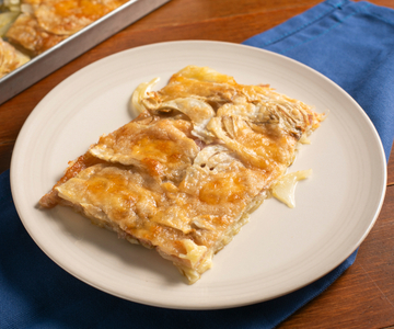 Parmigiana de hinojos al horno