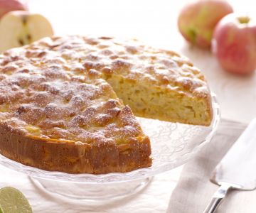 Tarta de manzana esponjosa