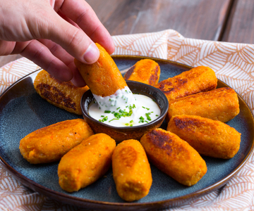 Croquetas de zanahoria