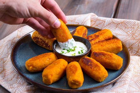 Croquetas de zanahoria