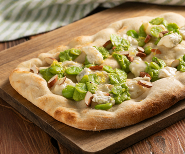 Pinsa con gorgonzola