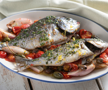 Dorada en freidora de aire