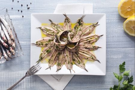 Boquerones en vinagre