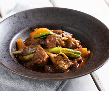 Guiso de cordero con alcachofas