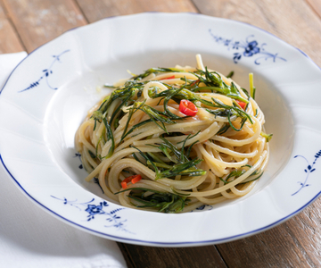 Pasta con agretti
