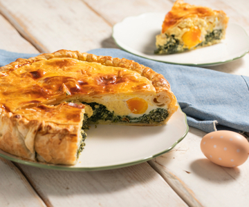 Tarta pasqualina fácil