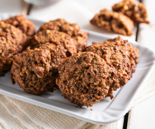 Galletas integrales con frutos secos