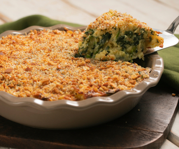 Gateau de patatas vegetariano