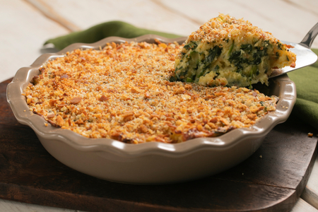 Gateau de patatas vegetariano