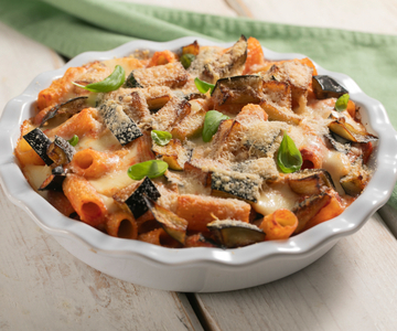 Pasta al horno a la siciliana