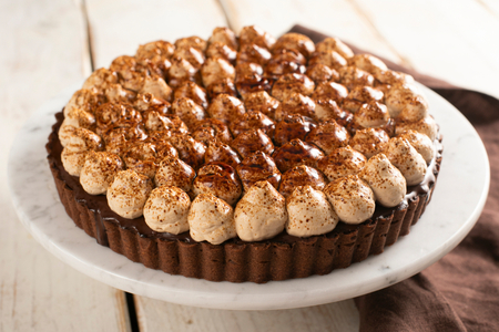 Tarta gourmet de chocolate y café