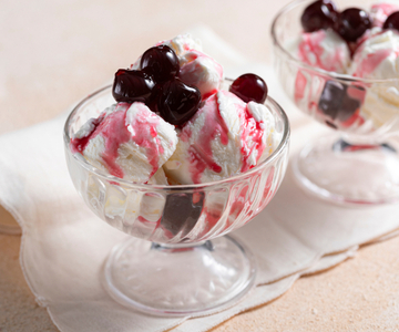 Helado de yogur de 3 ingredientes sin heladera