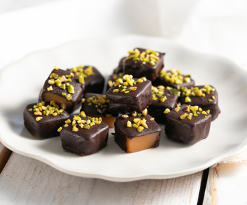 Gelo de melón con chocolate