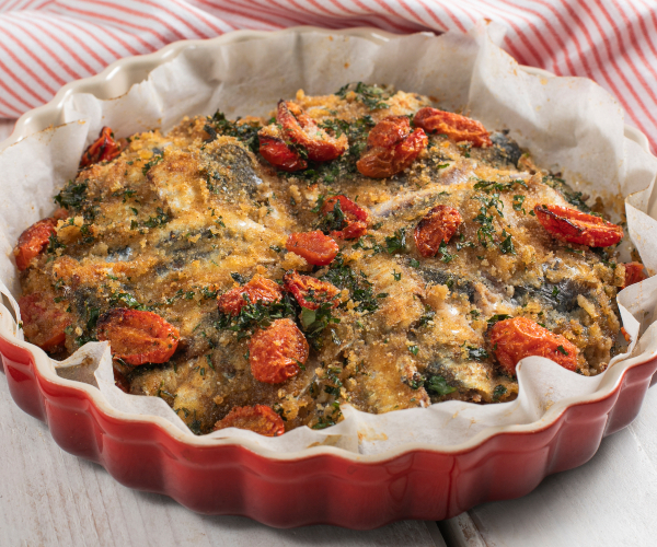 Sardinas a la pizzaiola