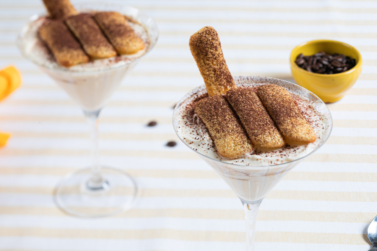 Tiramisú con crema de café y Pavesini