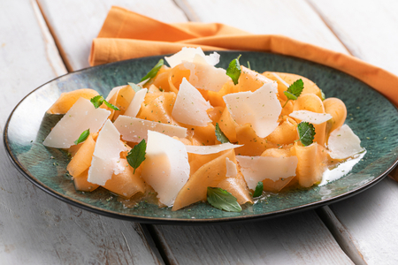 Carpaccio de melón