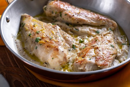 Pechugas de pollo a la mostaza