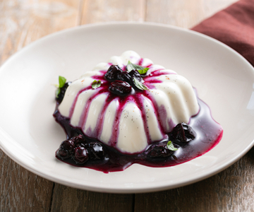 Panna cotta sin lactosa