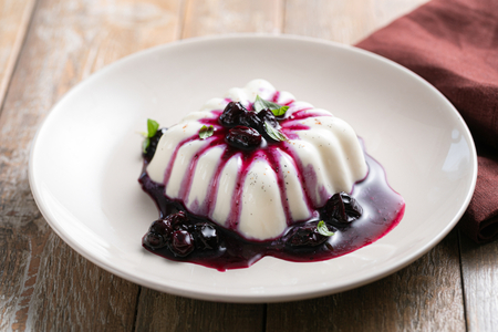 Panna cotta sin lactosa