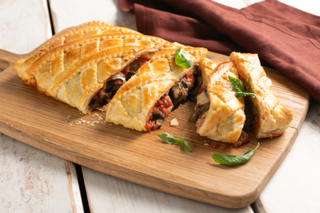Strudel a la parmigiana