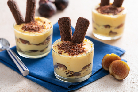 Tiramisú de higos con Pavesini