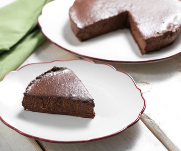 Tarta de pera y chocolate (2 ingredientes)