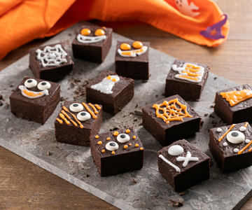 Fudge de chocolate para Halloween