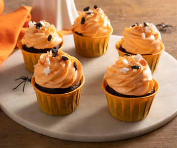 Cupcakes de Halloween en freidora de aire