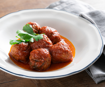 Albóndigas con salsa cremosa