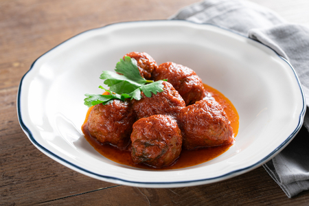 Albóndigas con salsa cremosa