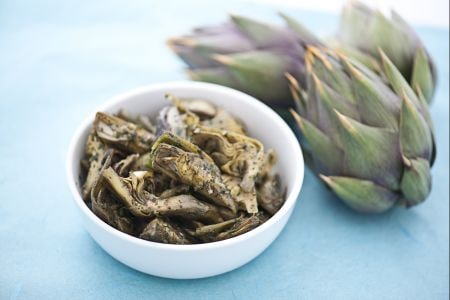 Alcachofas salteadas