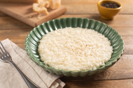 Risotto a la parmesana