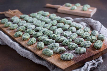 Gnocchetti verdes