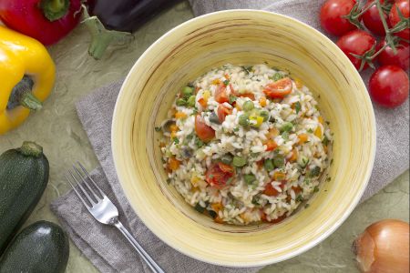 Risotto de verduras