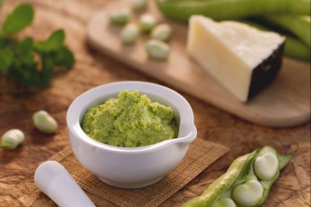 Pesto de habas (Maró)