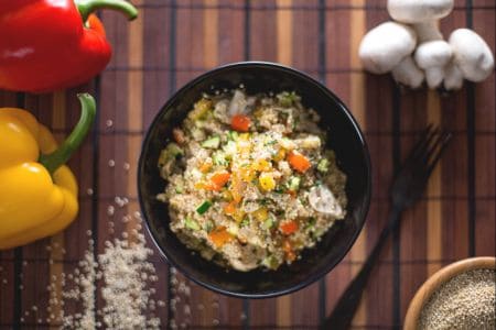 Quinoa con verduras