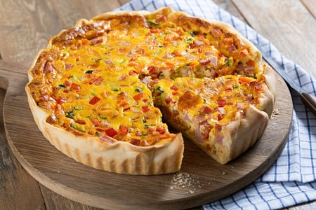 Quiche vacía nevera