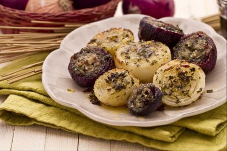 Cebollas al horno