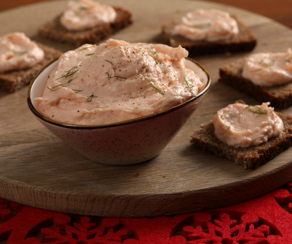 Mousse de salmón