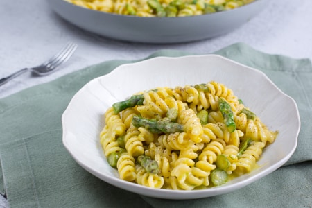 Pasta con espárragos
